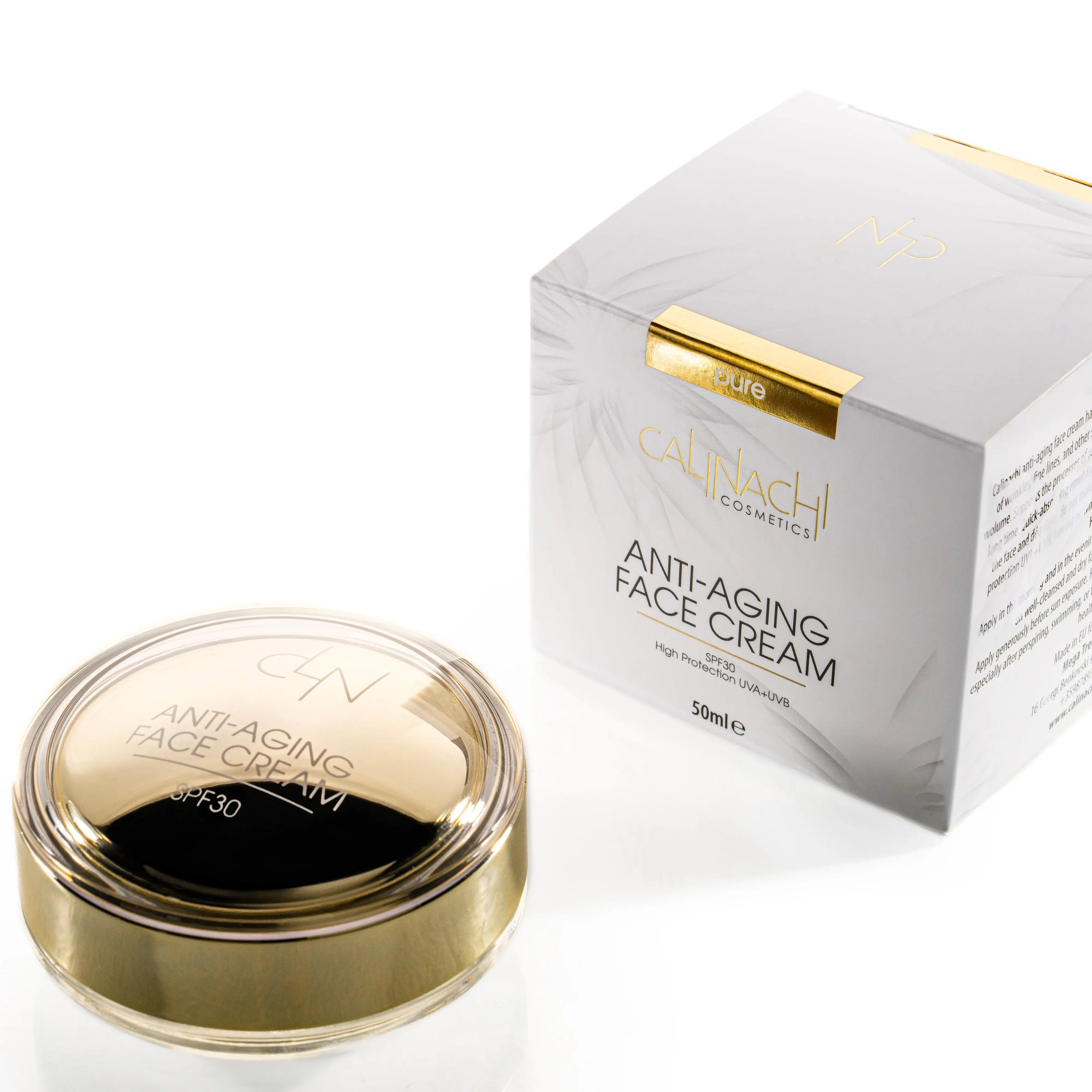 Full Therapy for Intensive Care Face, Neck and Décolleté SkinCare Set CALINACHI Cosmetics