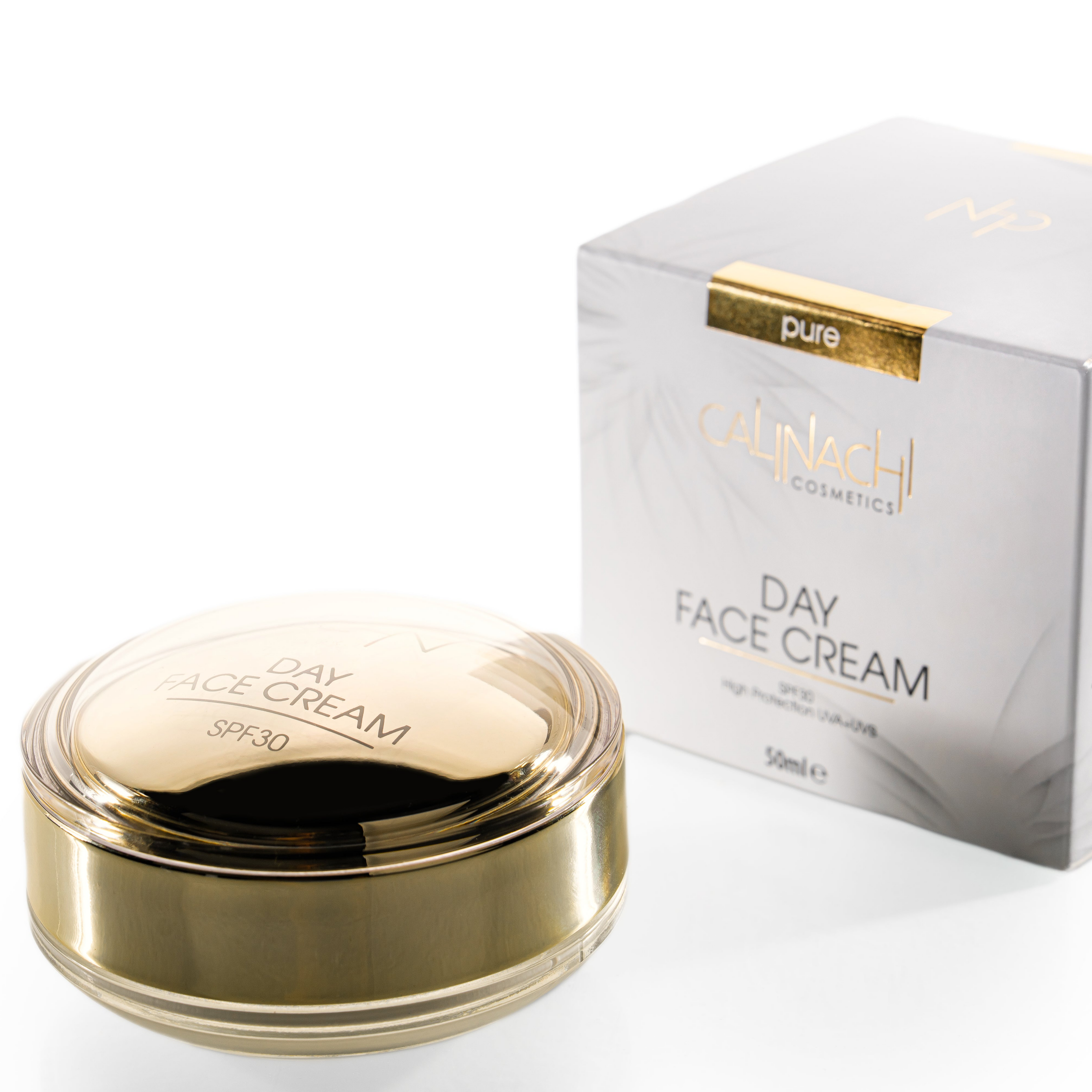 Hydrating Day Cream for Face, Neck, and Décolletage, SPF30, 50ml.