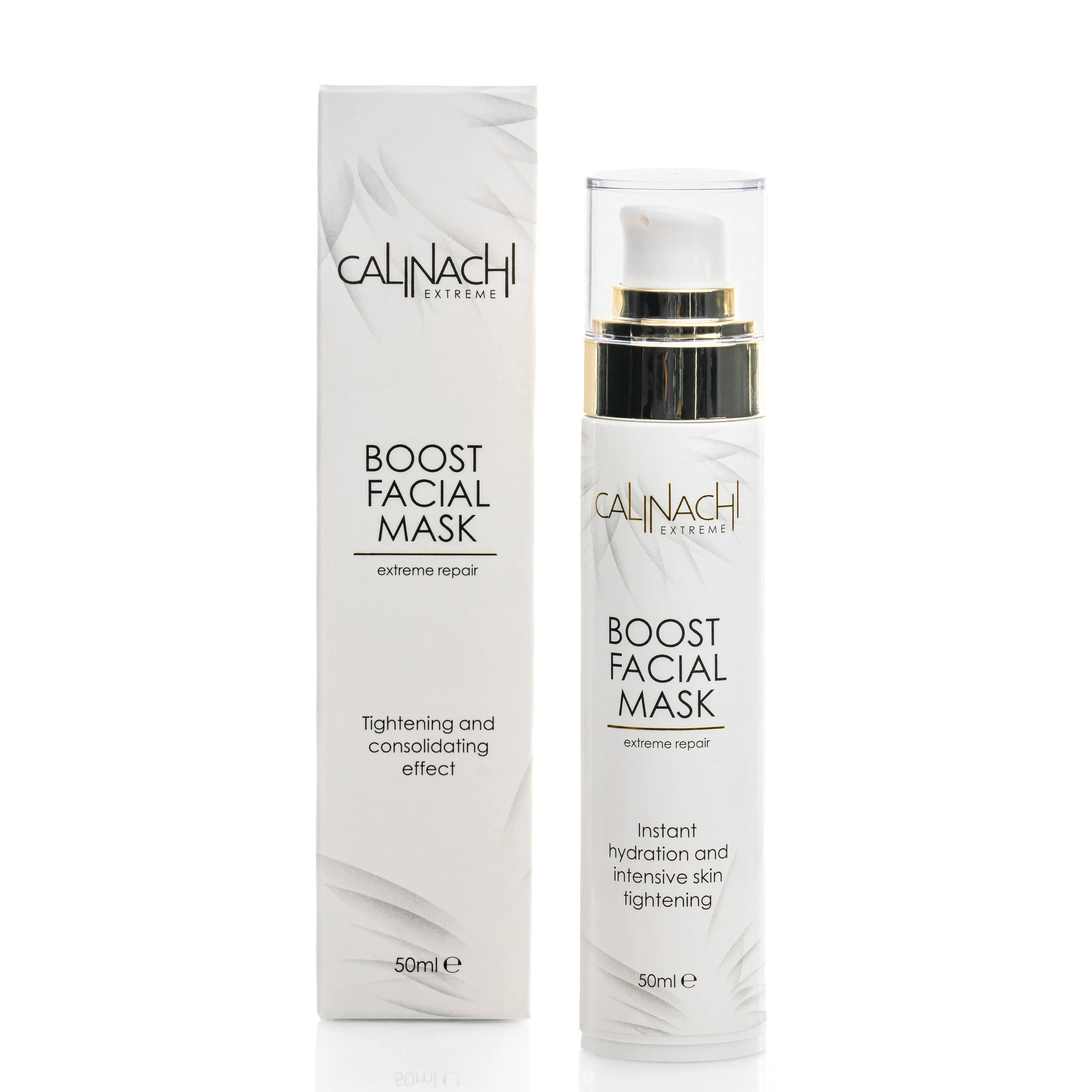 Boost Mask for Face, Neck, and Décolletage, 50ml. CALINACHI Cosmetics