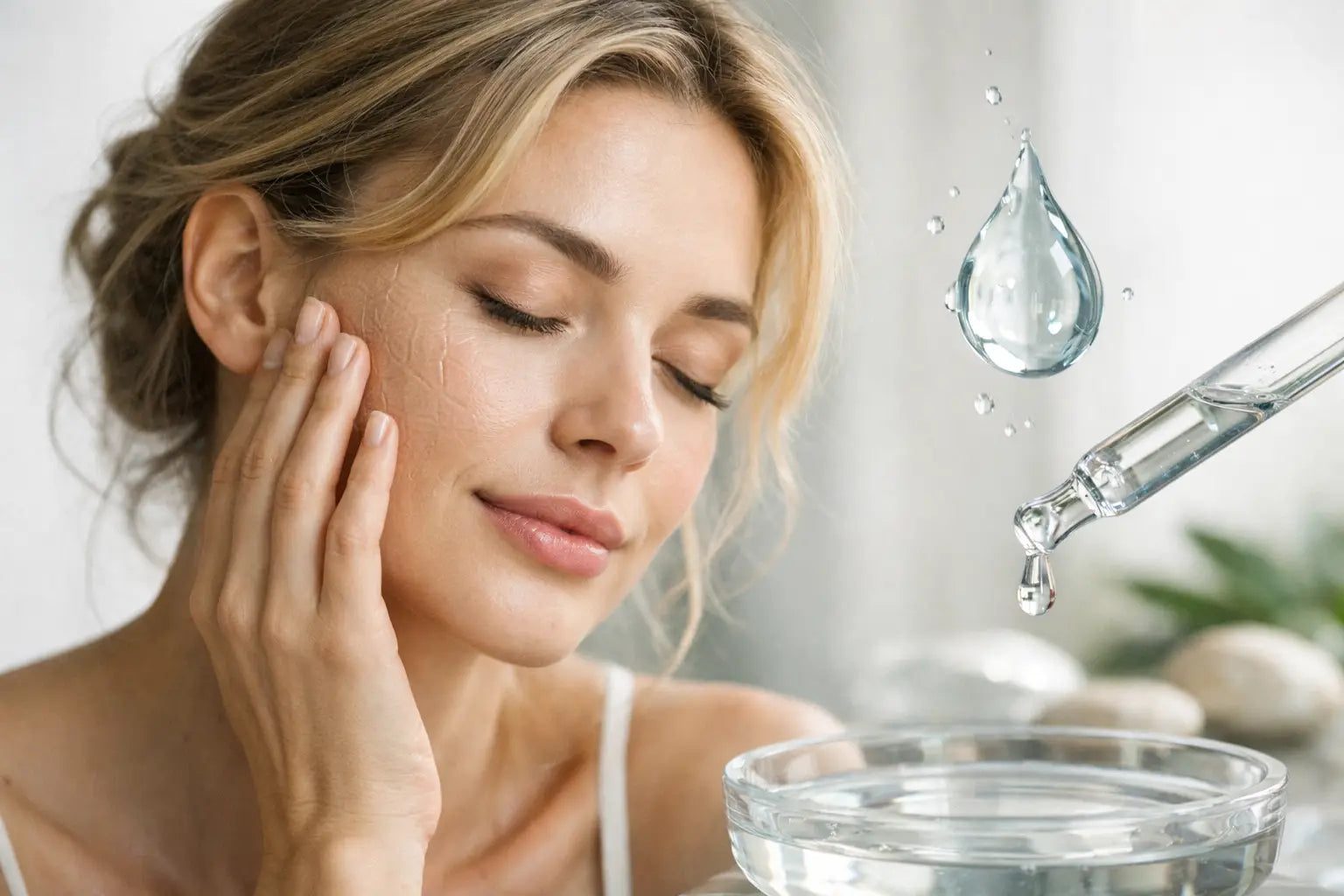 Dehydrated Skin? Hyaluronic Acid Restores Softness