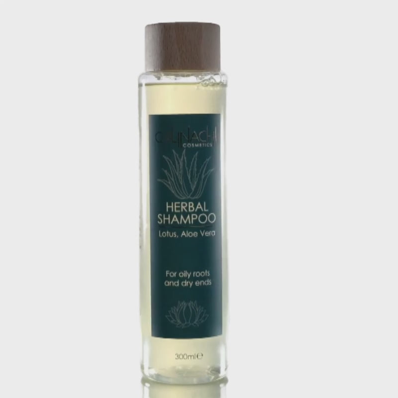 Shampoo Professionale per Cuoio Capelluto Grasso e Punte Secche | Erboristico e Senza Solfati | 300 ml