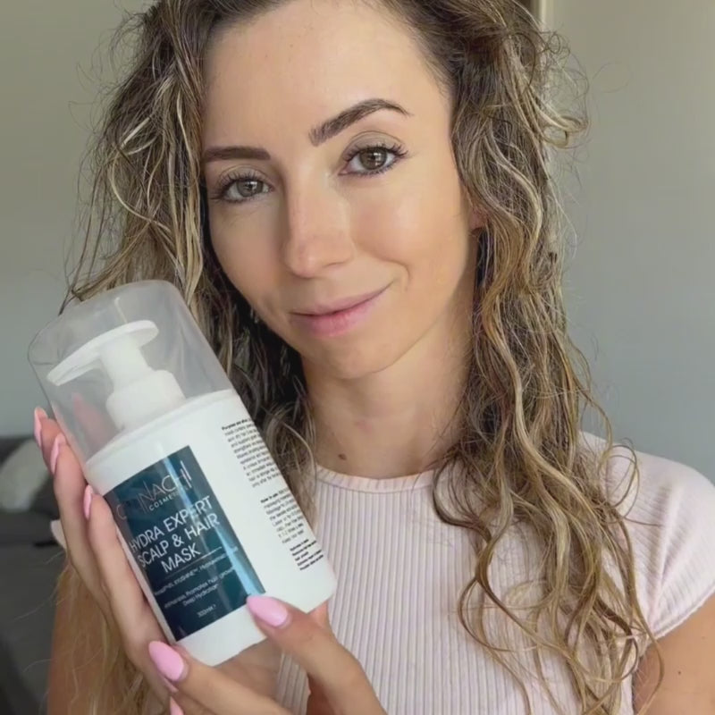 Maschera professionale anticaduta e idratante per cuoio capelluto e capelli | Tutti i tipi di capelli | 300 ml
